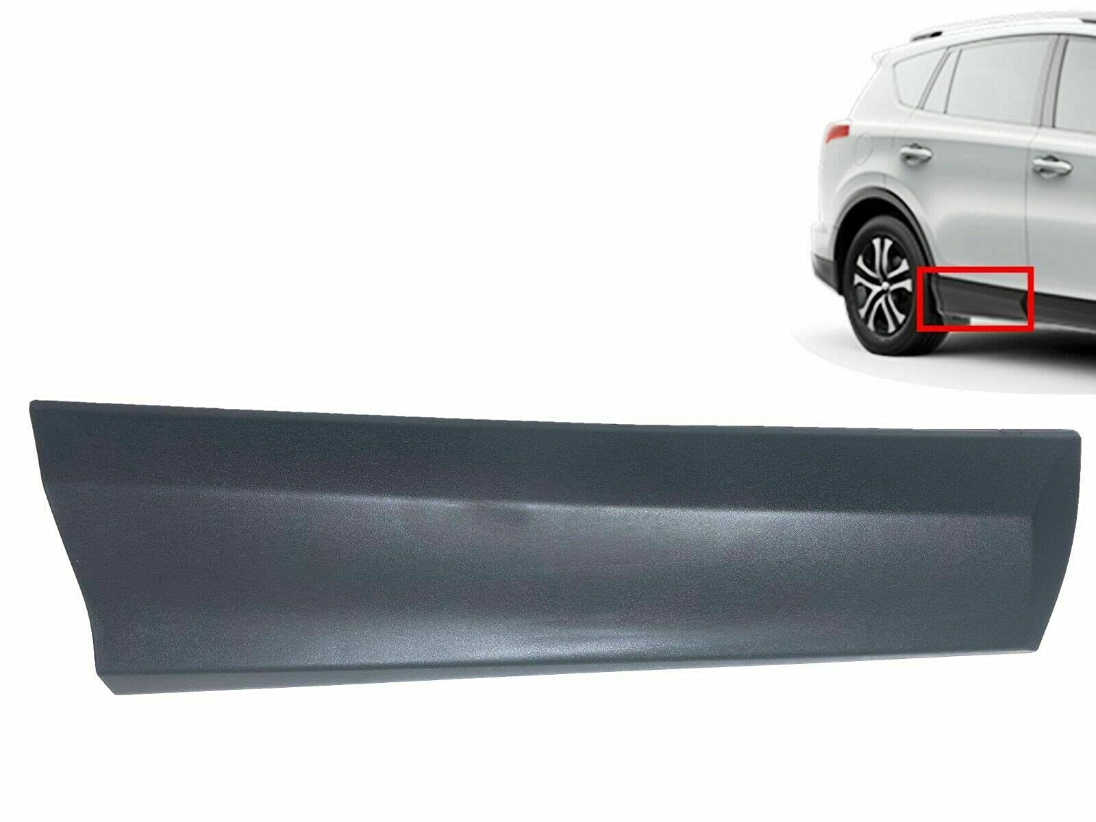 Amazon.com: Door Lower Molding/Door Garnish for 16-18 Toyota RAV4